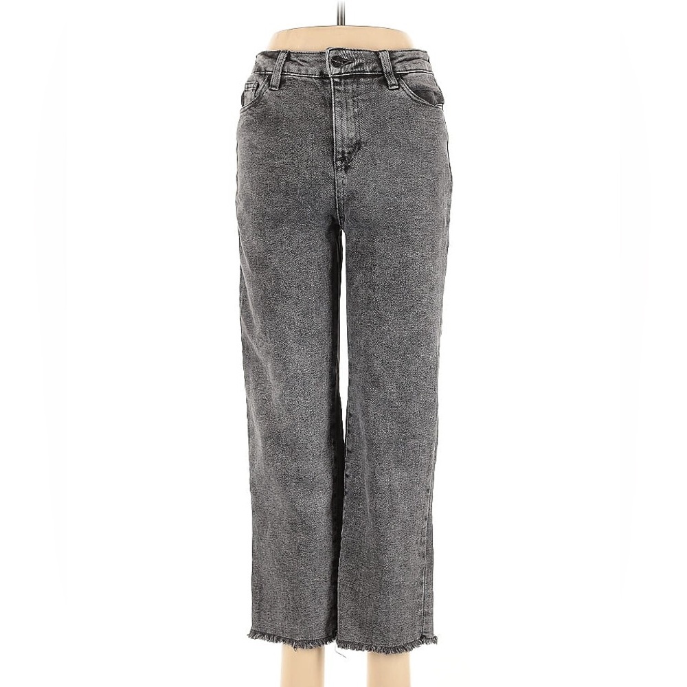 Kendall & Kylie Grey Straight Leg Jeans